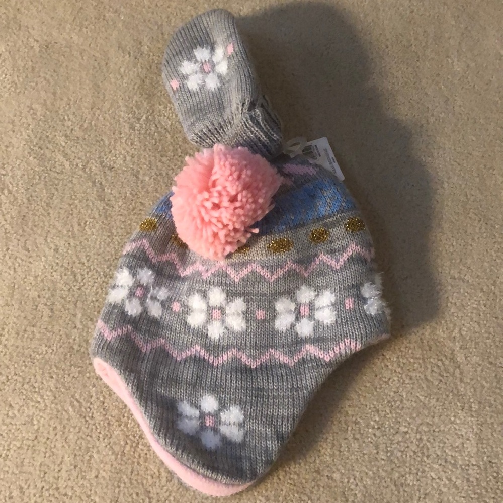 Little Me Winter Hat / Mitten Set